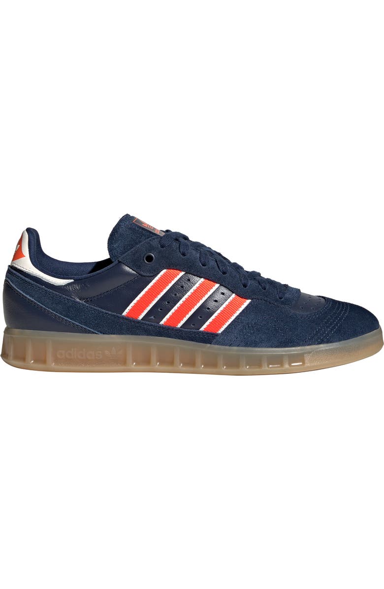 adidas Gender Inclusive Handball Top Sneaker, Alternate, color, Night Indigo/ Solar Red/ White