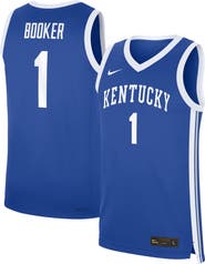Nike Men's Nike Devin Booker Royal Kentucky Wildcats Road Replica Basketball Jersey