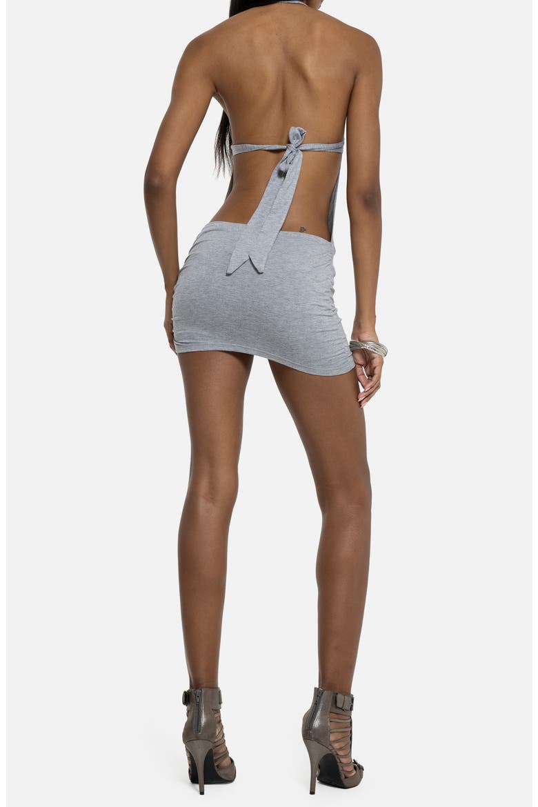 Sequin Knit Minidress, Alternate, color, GREY
