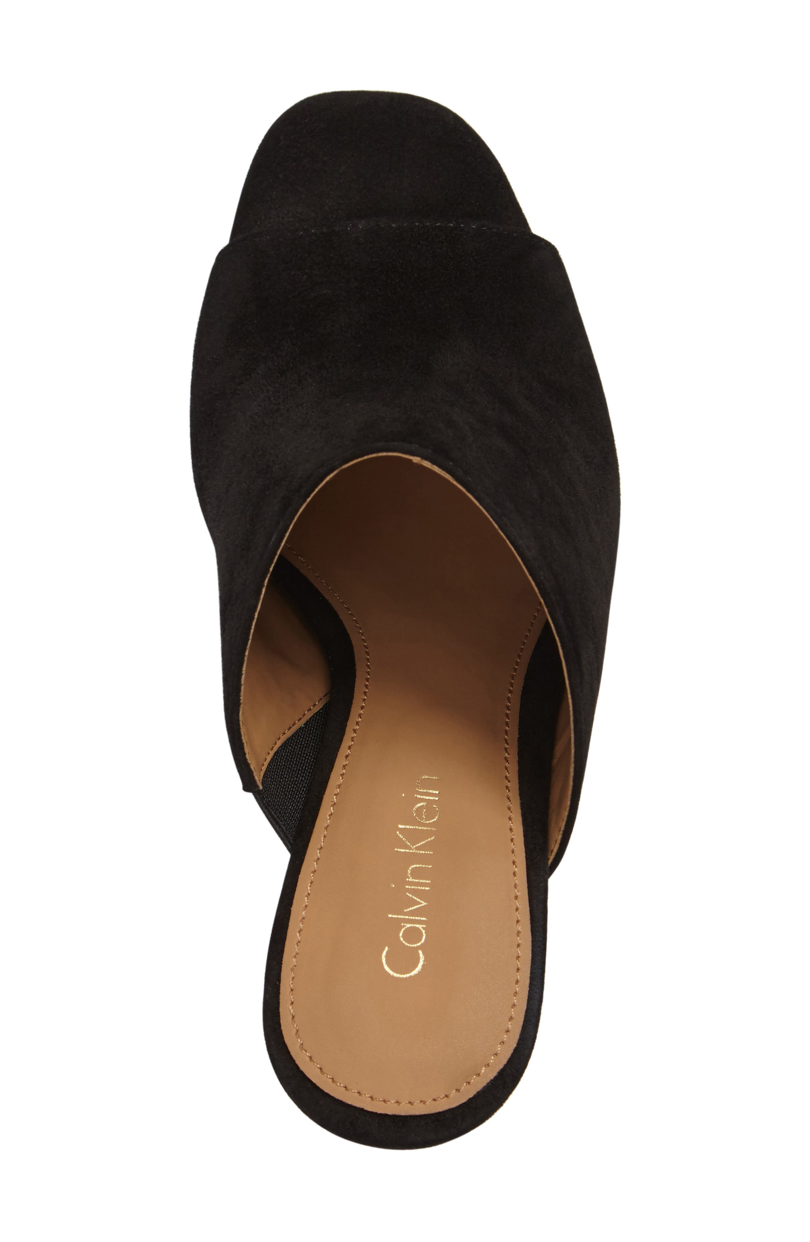 Cicelle Mule, Alternate, color, BLACK SUEDE