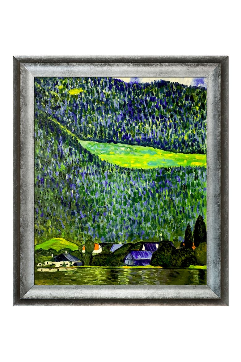 OVERSTOCK ART Gustav Klimt Unterach on Lake Atter 1915 Framed Hand ...
