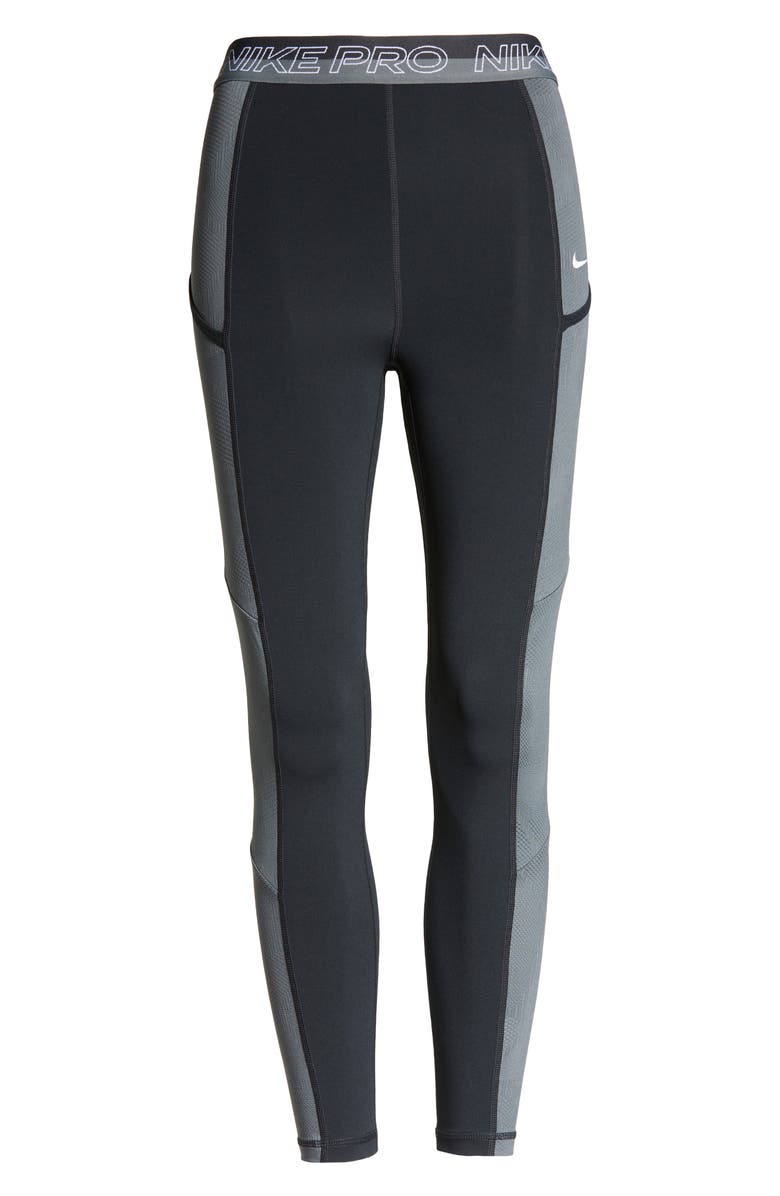 Nike Pro High Rise 7/8 Leggings, Alternate, color, 