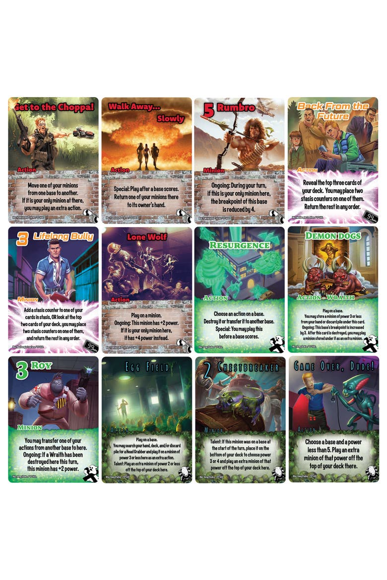 AEG Alderac Entertainment Group Smash Up Excellent Movies, Dudes! Expansion, Alternate, color, Multicolored