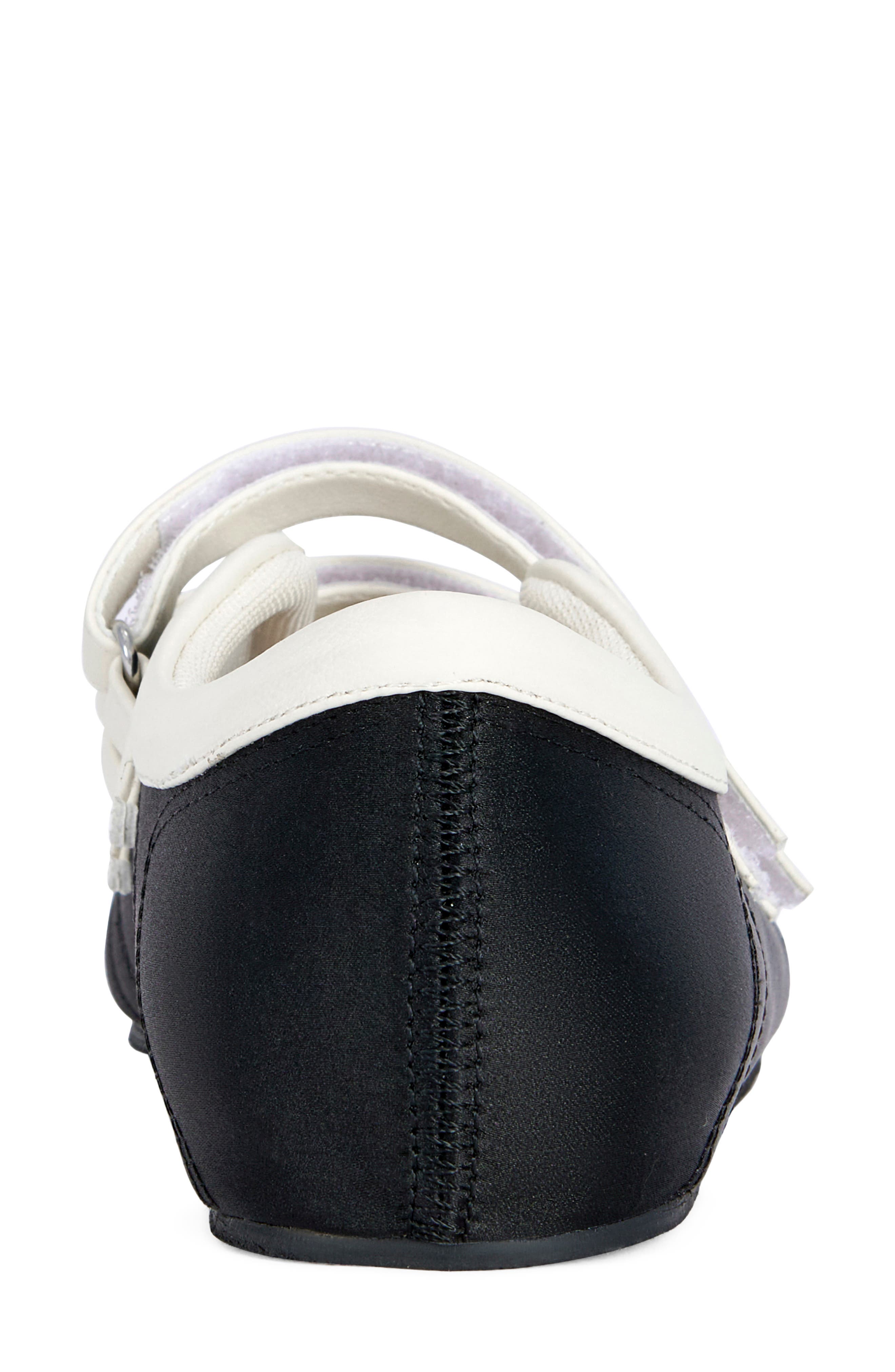 Randilyn Mary Jane Flat, Alternate, color, BLACK