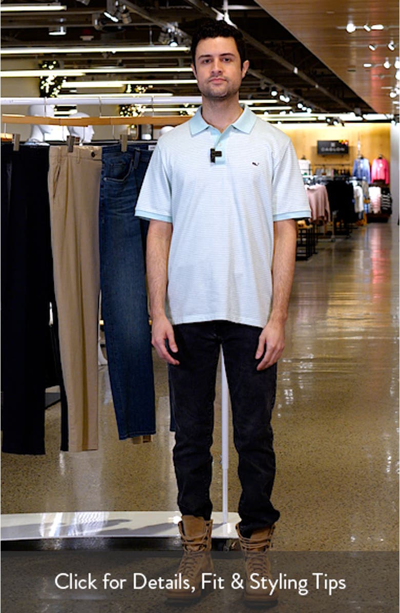 Stripe Edgartown Performance Polo, sales video thumbnail