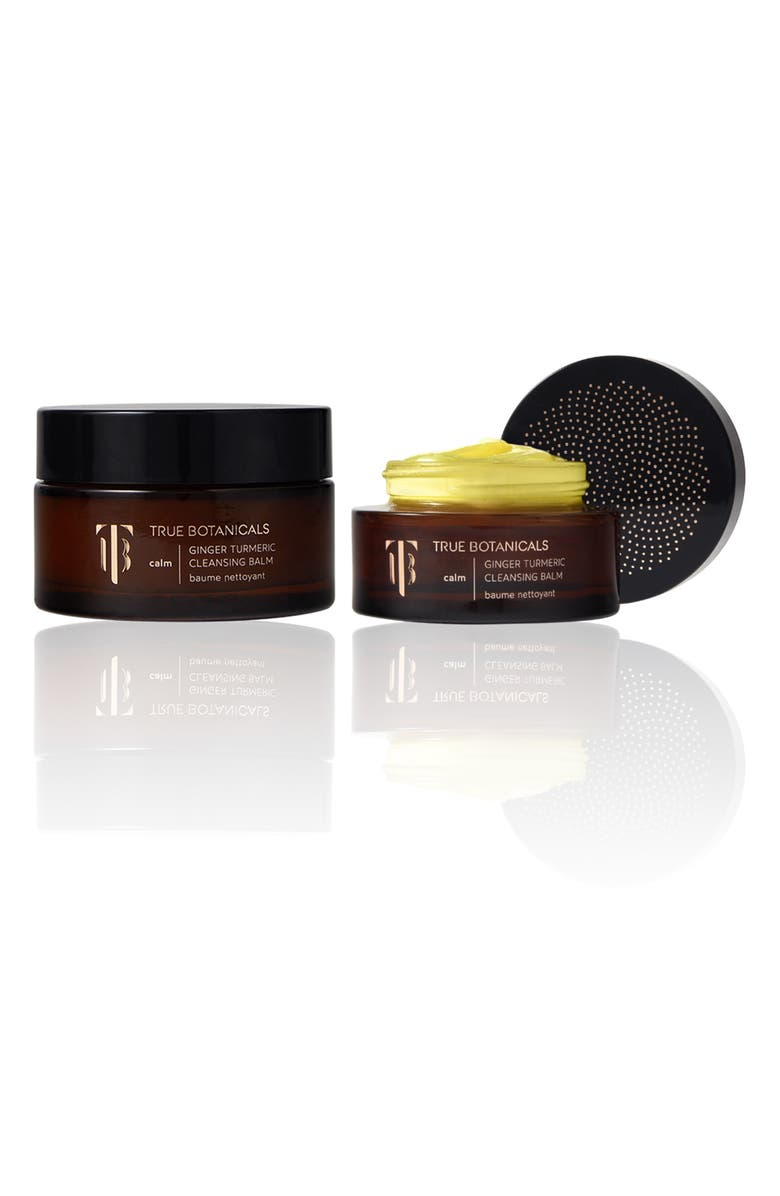 True Botanicals Calm Ginger Turmeric Cleansing Balm Home & Away Duo (Limited Edition) (Nordstrom Exclusive) $67 Value, Alternate, color, 