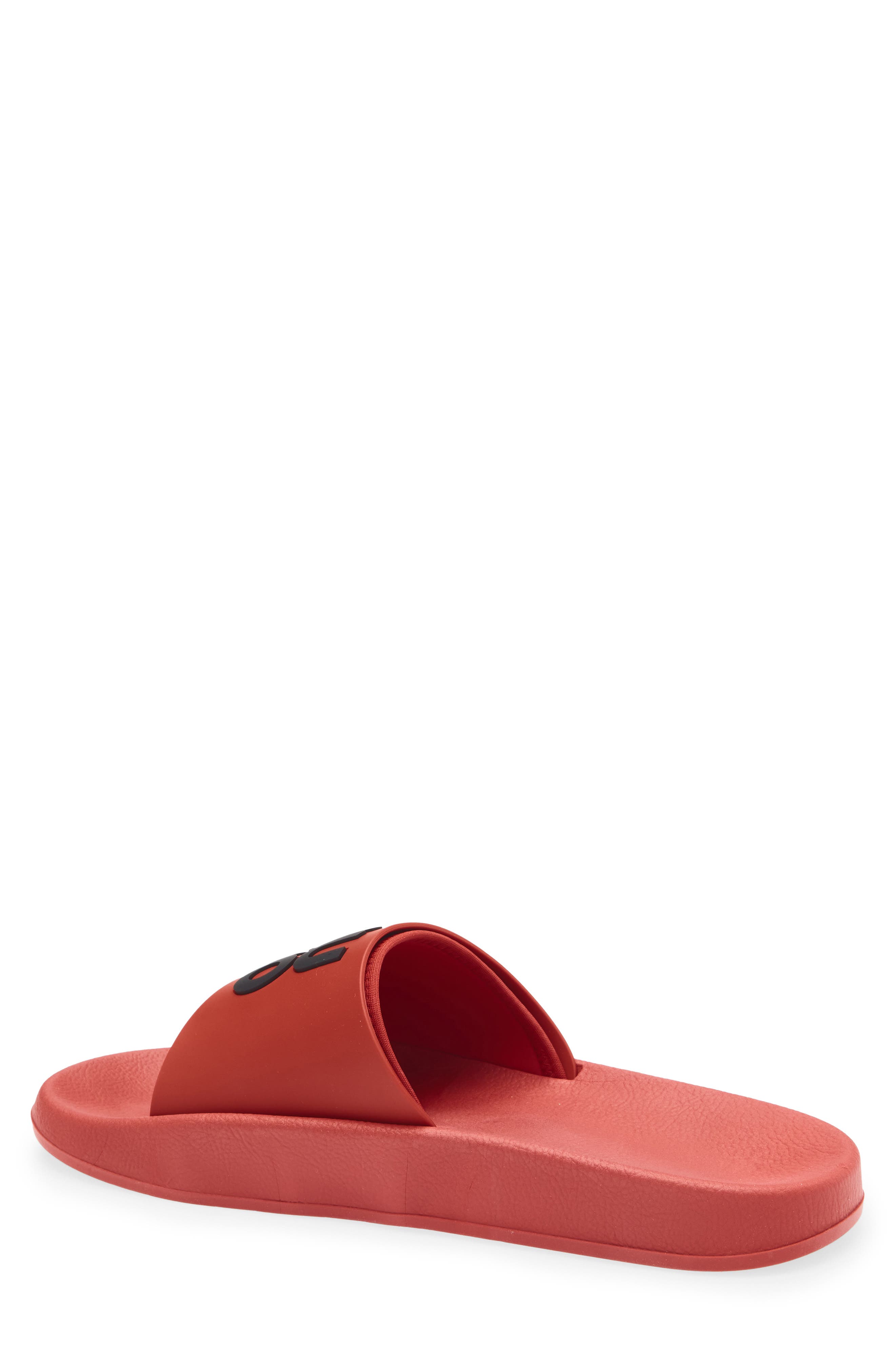 BOSS Nil Slide Sandal, Alternate, color, Red