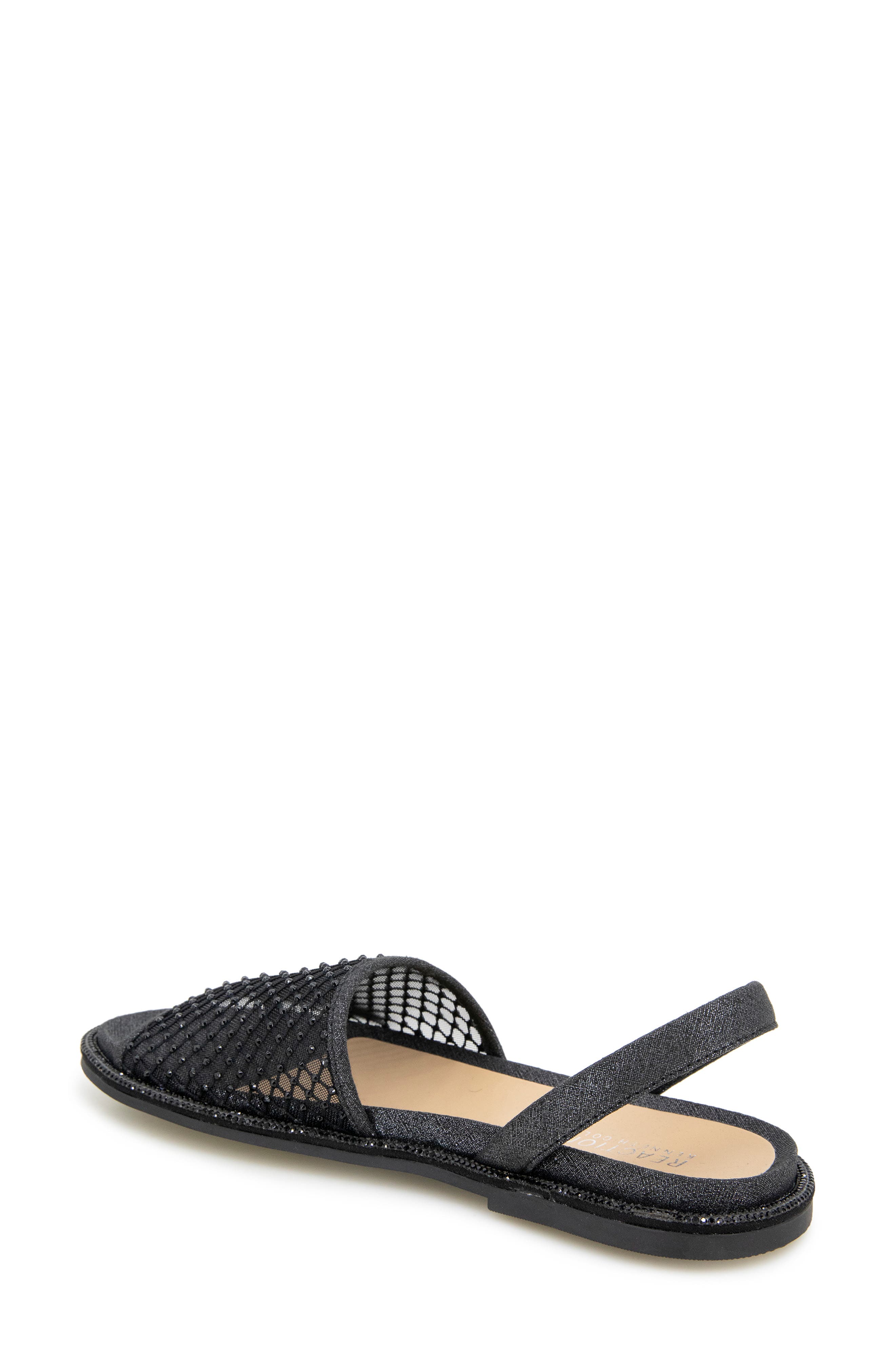 Reaction Kenneth Cole Saavi Rhinestone Mesh Sandal, Alternate, color, 