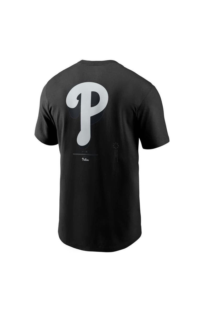 Nike Men's Nike  Black Philadelphia Phillies  Bar Loading T-Shirt, Alternate, color, Black