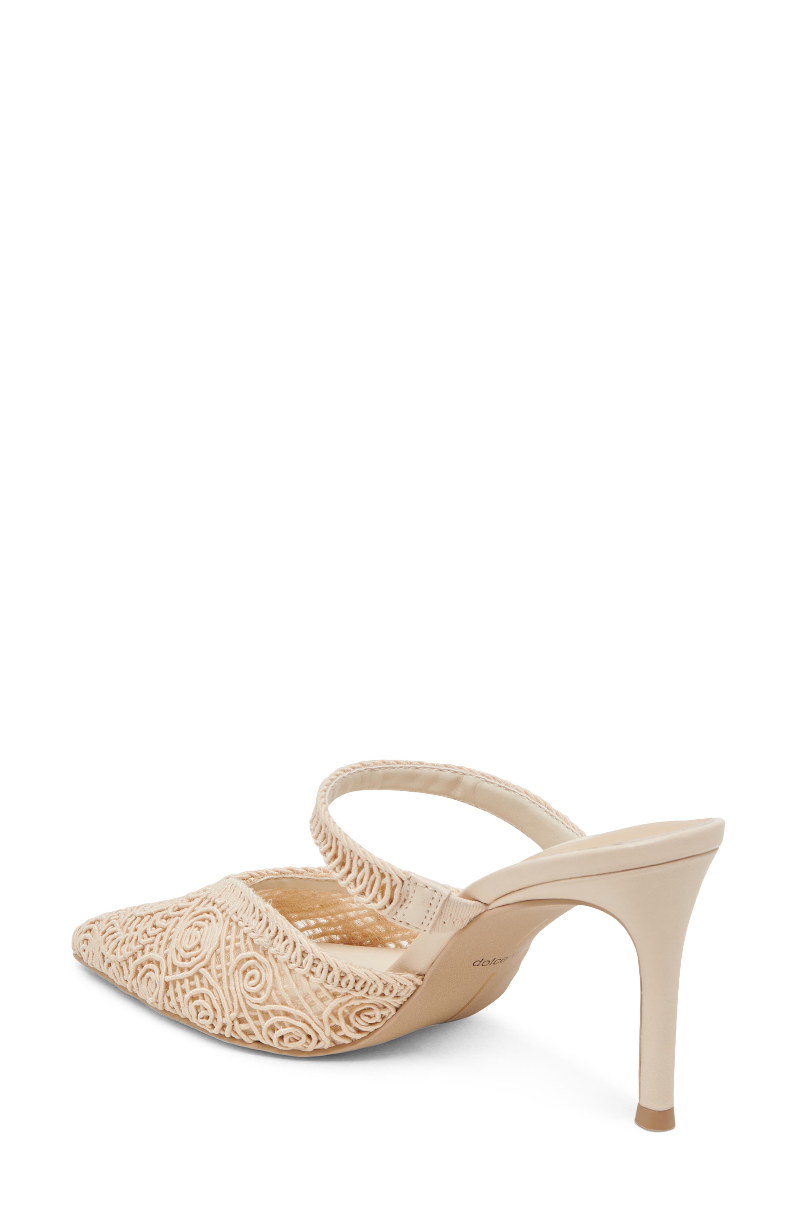 Kassy Mule, Alternate, color, NATURAL MACRAME