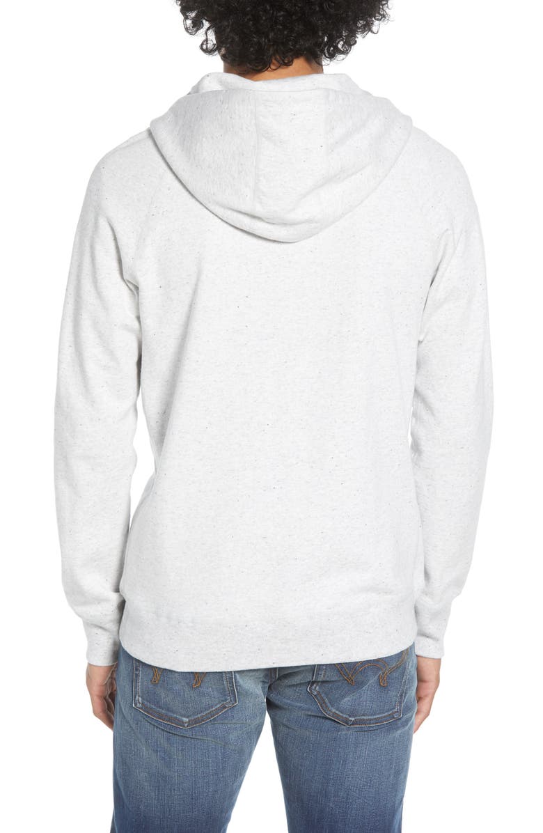 Reigning Champ Lightweight Terry Half Zip Hoodie, Alternate, color, 