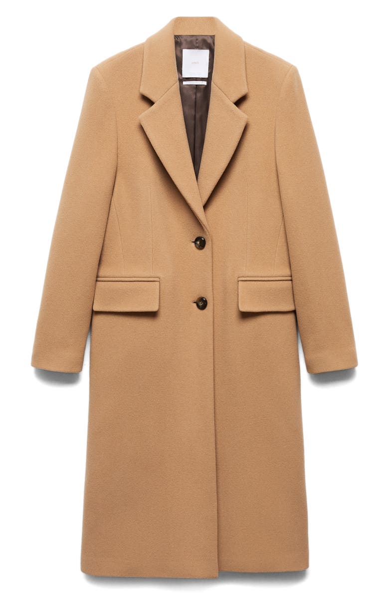 MANGO Virgin Wool Blend Coat, Alternate, color, 