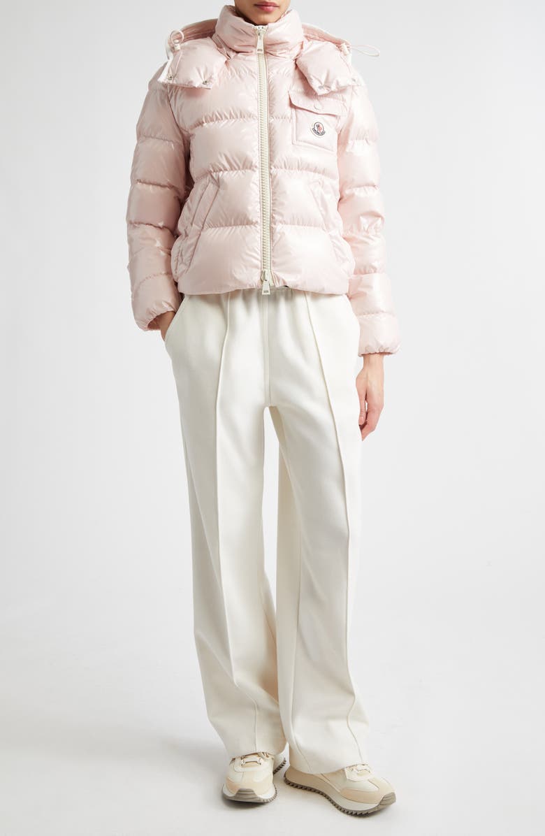 Moncler Grenoble Pintuck Track Pants, Alternate, color, White