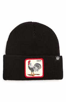 Goorin Bros. Morning Call Rooster Patch Beanie