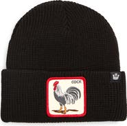 Goorin Bros. Morning Call Rooster Patch Beanie