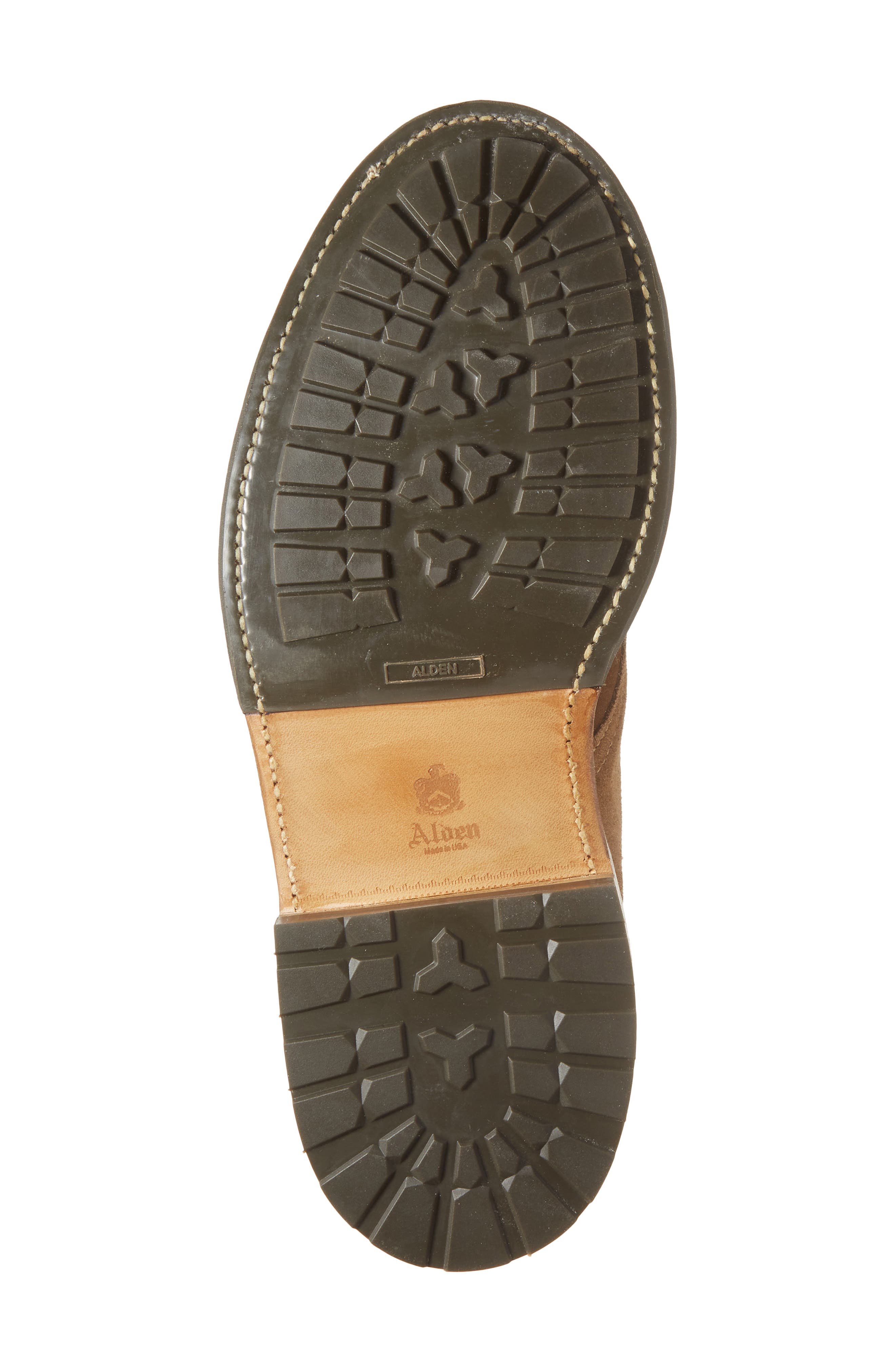Alden Moc Toe Boot, Alternate, color, Snuff Suede
