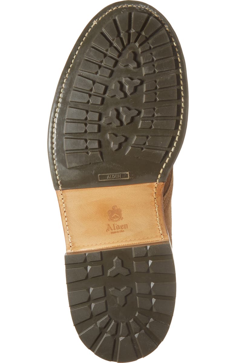 Alden Moc Toe Boot, Alternate, color, Snuff Suede
