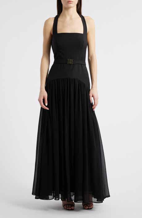 Hutch Aza A-Line Halter Dress