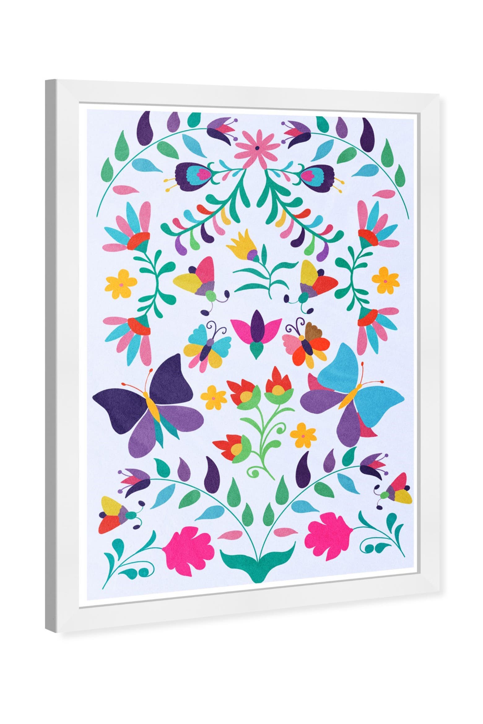 Studio Barbell Set Rack Wynwood Studio Prints Colorful Floral Wall Art | Nordstromrack