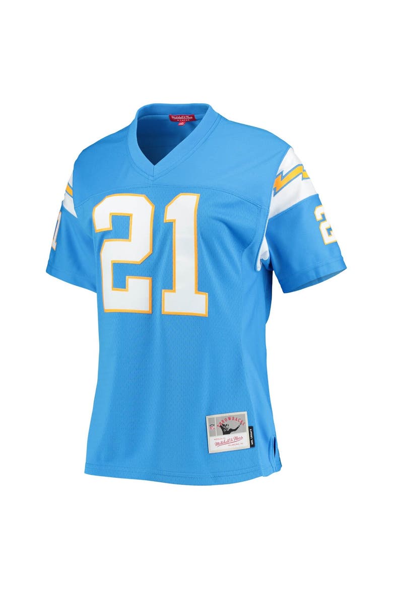 Women's Mitchell & Ness LaDainian Tomlinson Powder Blue Los Angeles Chargers Legacy Replica Player Jersey, Alternate, color, Powder Blue