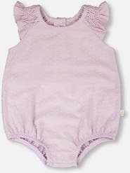 Deux par Deux Jersey Flutter Sleeves Romper