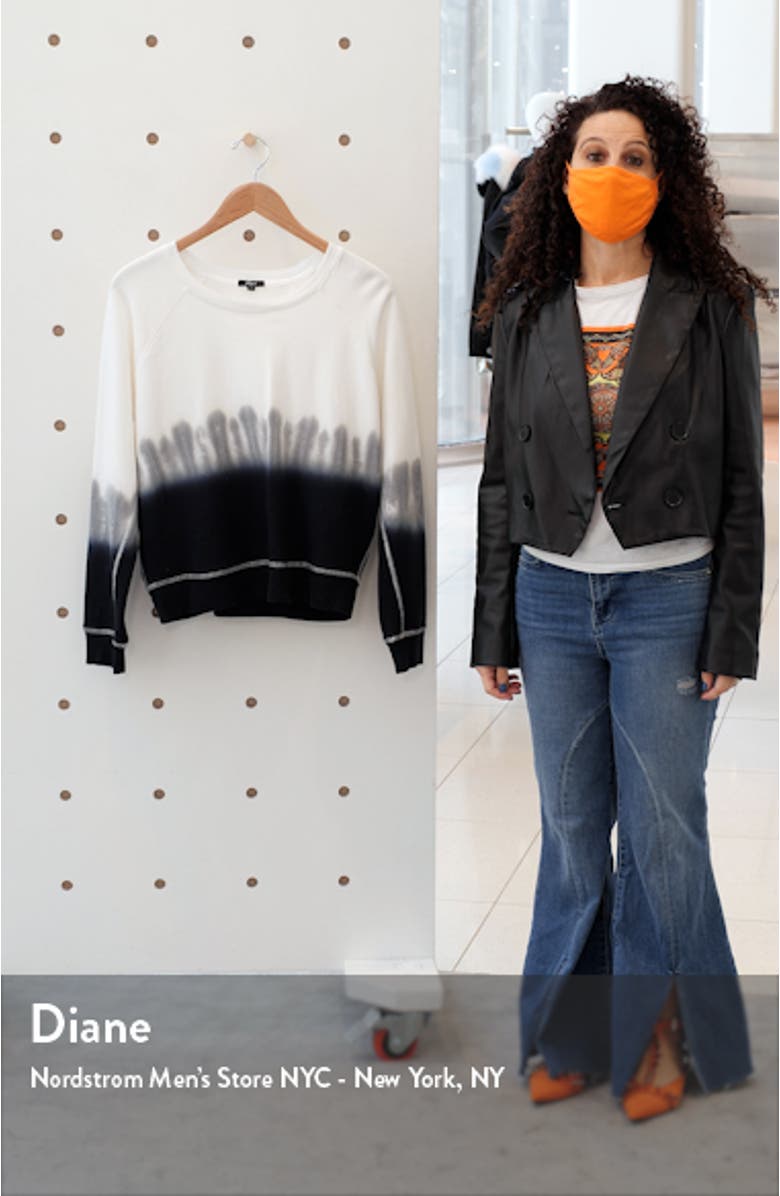 Theo Dip Dye Sweatshirt, sales video thumbnail