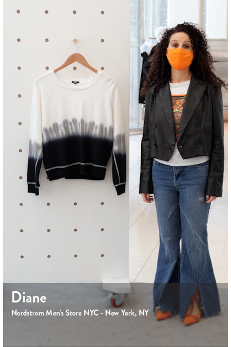 Theo Dip Dye Sweatshirt video