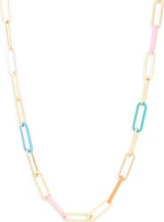Kendra Scott Ainsley Paper Clip Chain Necklace