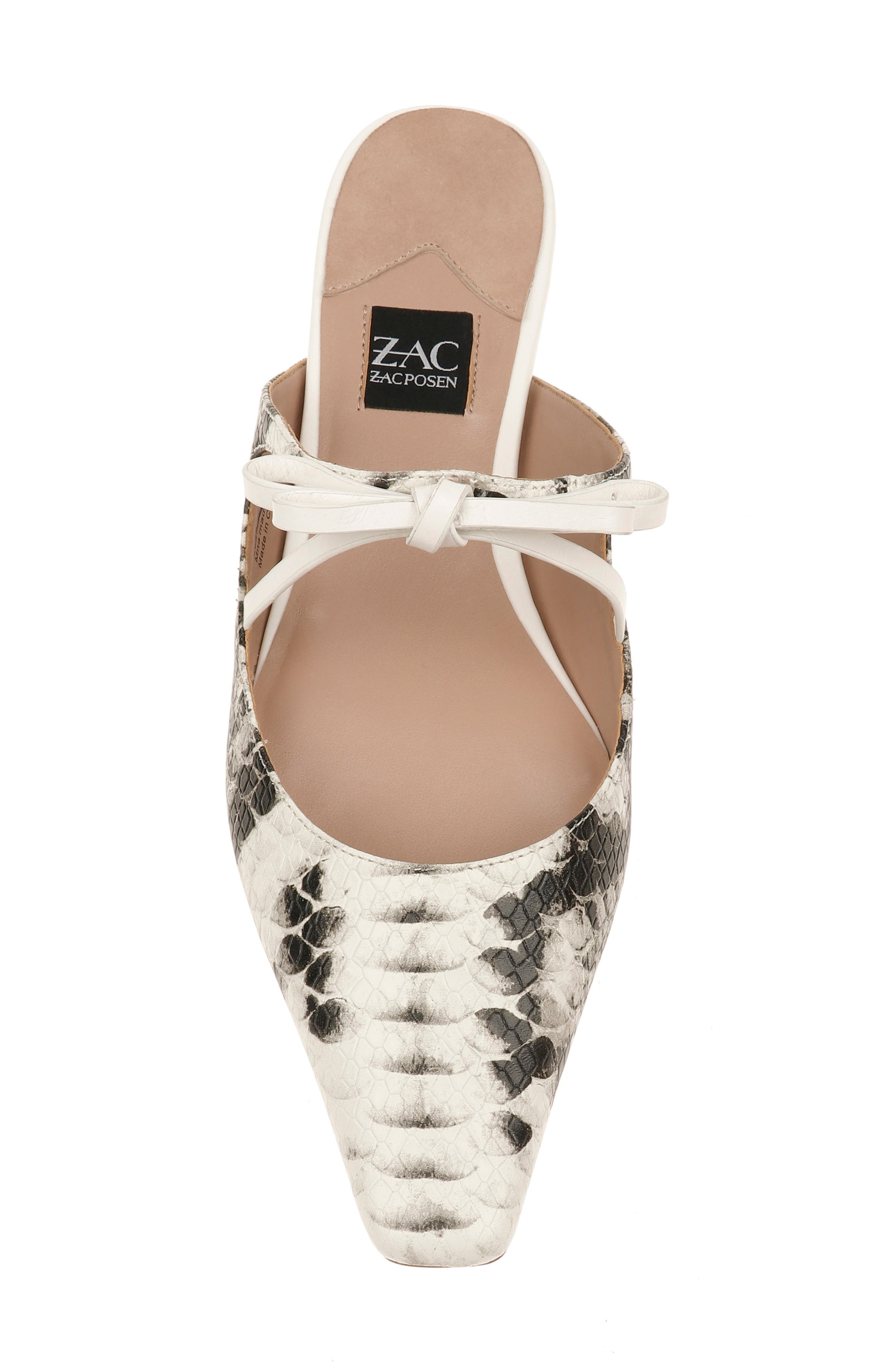Valencia Mule, Alternate, color, SNAKE PRINT LEATHER