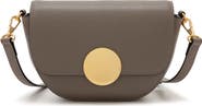 Oryany Lottie Leather Saddle Crossbody Bag