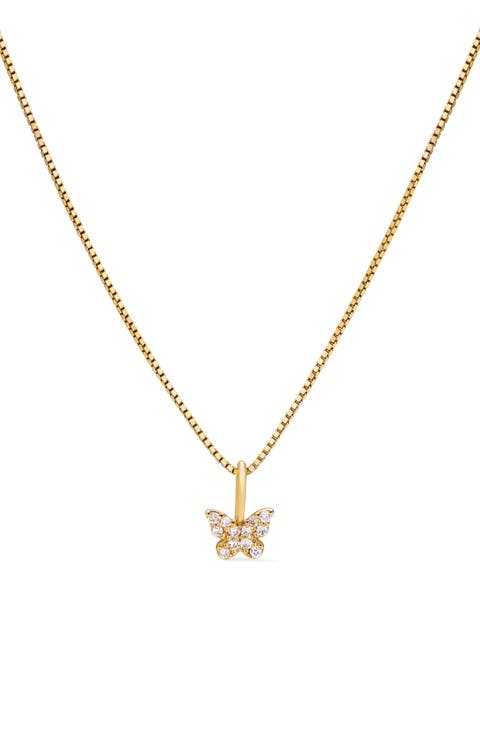 【ana luisa】ラッキーチャームネックレス【Diamond】 Ana Luisa Ana Luisa Diamond Necklaces | Nordstrom