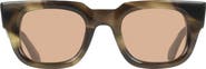 FERRAGAMO 49mm Small Rectangle Sunglasses