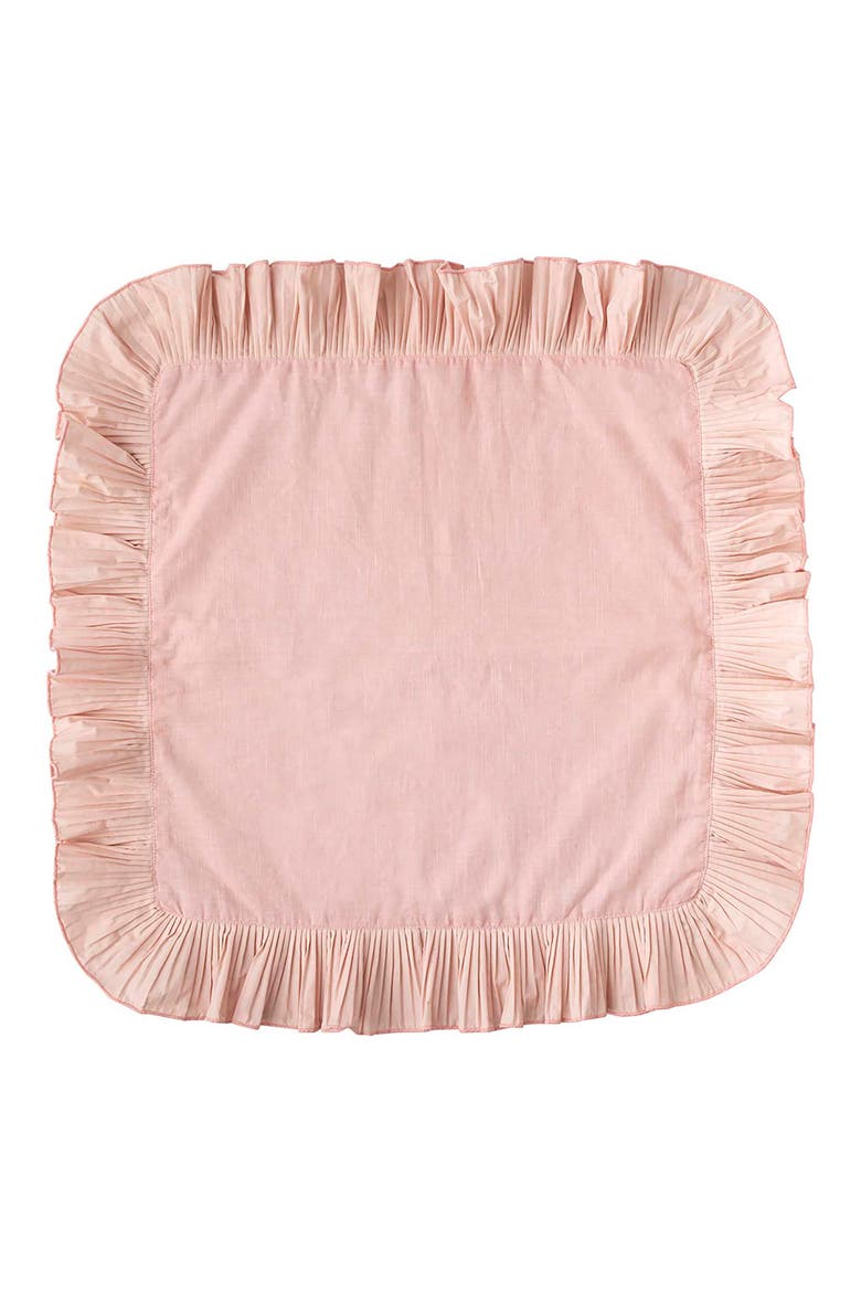 Mademoiselle Set of 4 Cotton & Linen Napkins, Alternate, color, PETAL PINK