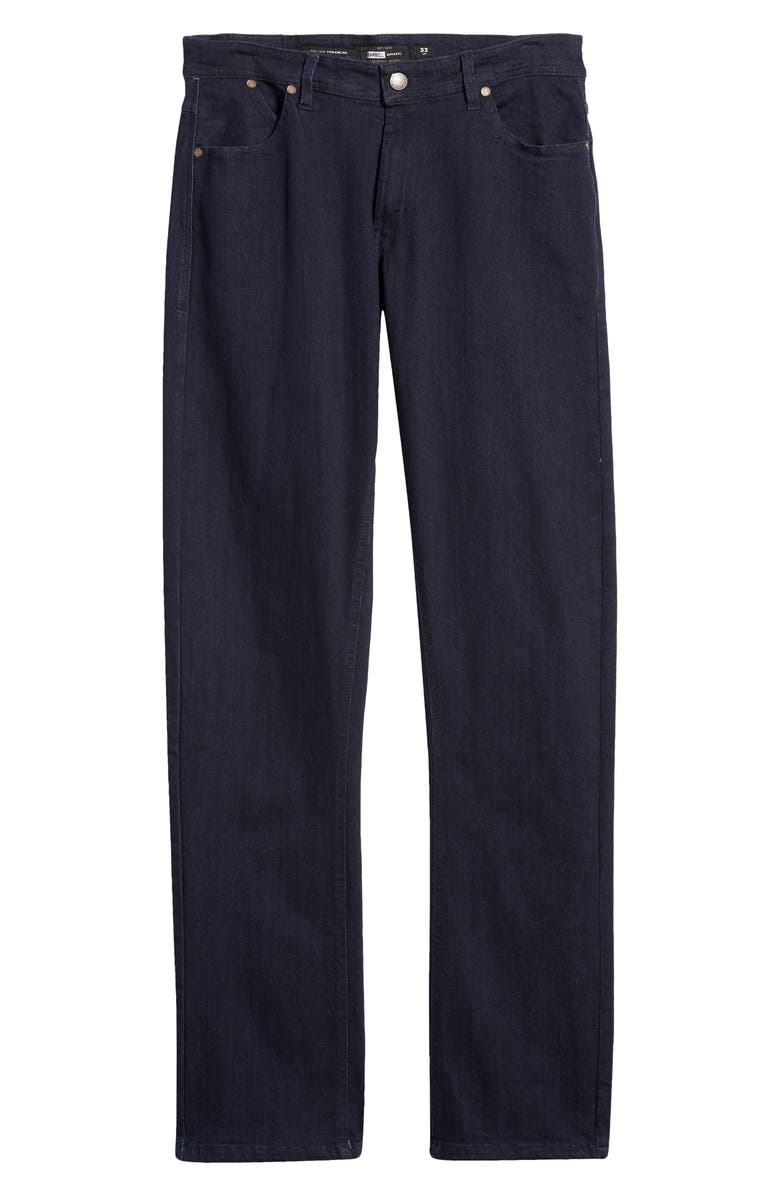 Barbell Apparel Relaxed Athletic Fit 2.0 Stretch Jeans, Alternate, color, 