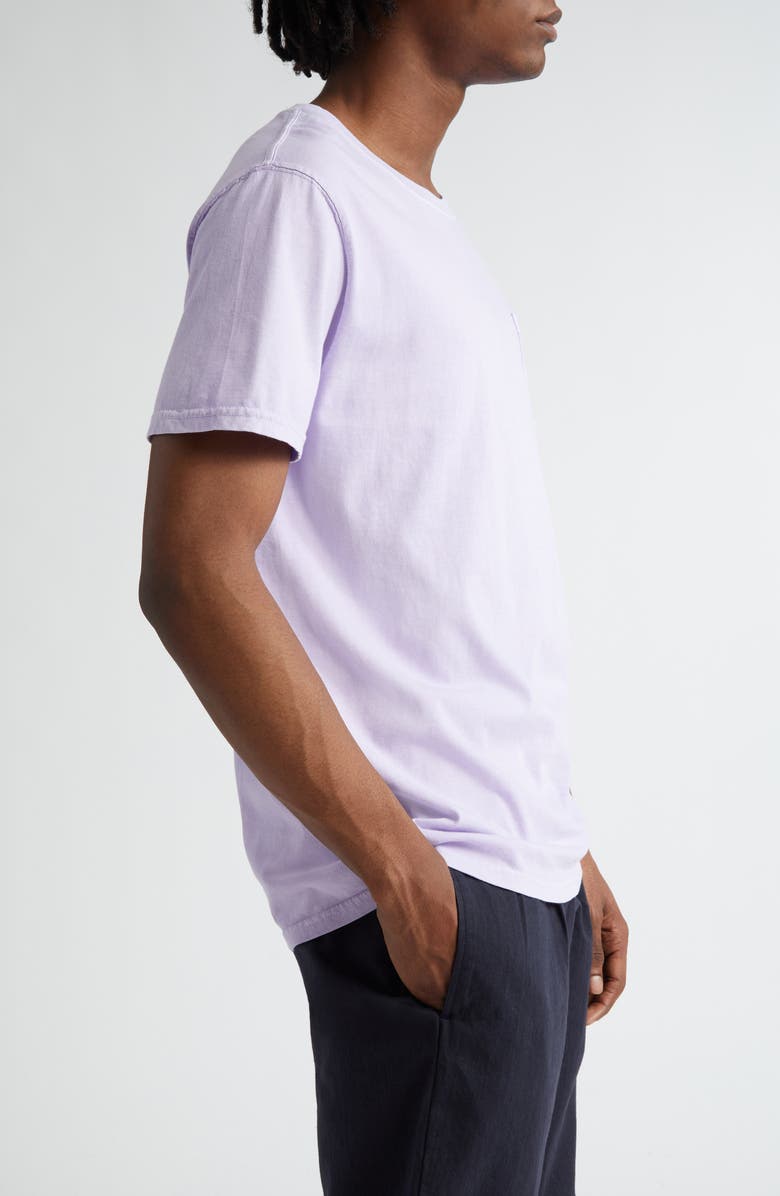 Noah Core Logo Cotton Pocket T-Shirt, Alternate, color, Lilac Breeze