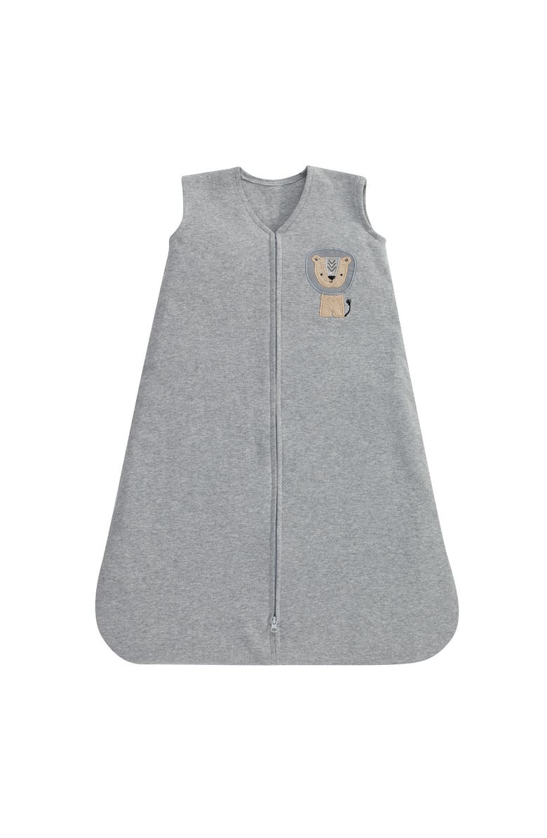 Lambs & Ivy Jungle Safari Nursery 6-Piece Baby Crib Bedding Set, Alternate, color, Gray