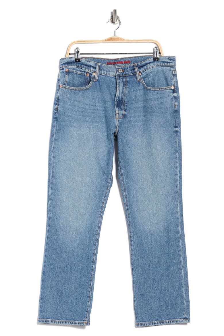 223 Relaxed Straight Leg Jeans, Alternate, color, MEADOW THISTLE