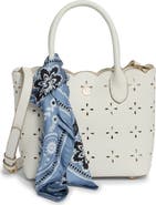 Nanette Lepore Scalloped Eyelet Crossbody Bag
