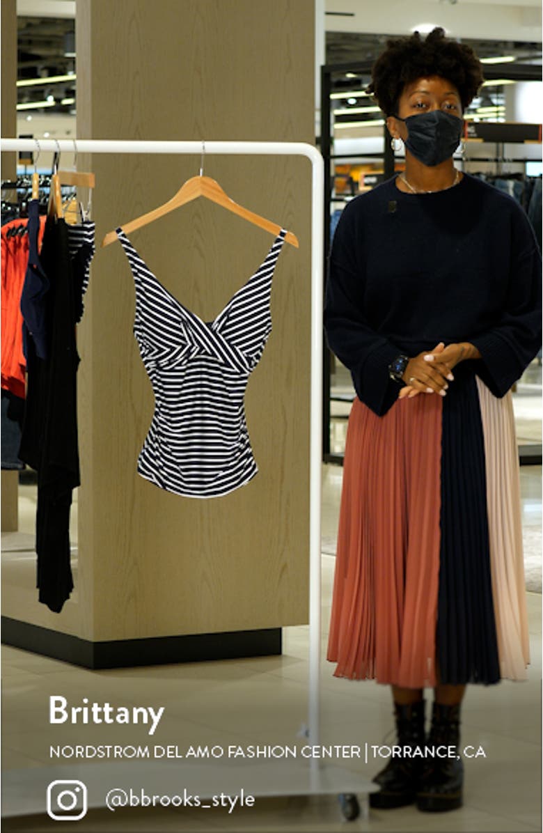 Twist Front Tankini Top, sales video thumbnail