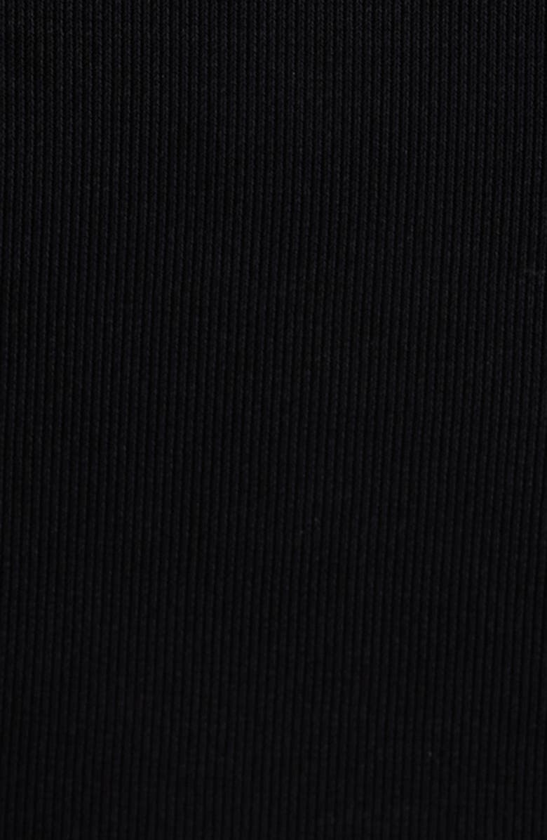 Jacquemus La Mini Robe Drapeado Jersey Minidress, Alternate, color, Black