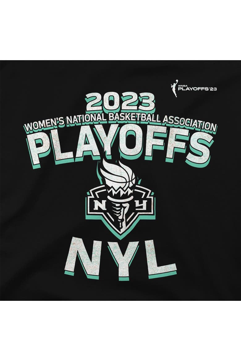 Unisex Stadium Essentials  Black New York Liberty 2023 WNBA Playoffs Dust T-Shirt, Alternate, color, Black