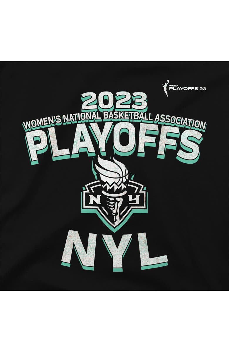 Stadium Essentials Unisex Stadium Essentials  Black New York Liberty 2023 WNBA Playoffs Dust T-Shirt, Alternate, color, Black