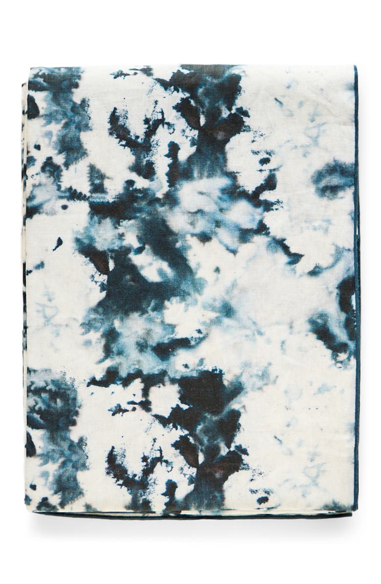 Goldie Home Grey Marble Tablecloth, Main, color,