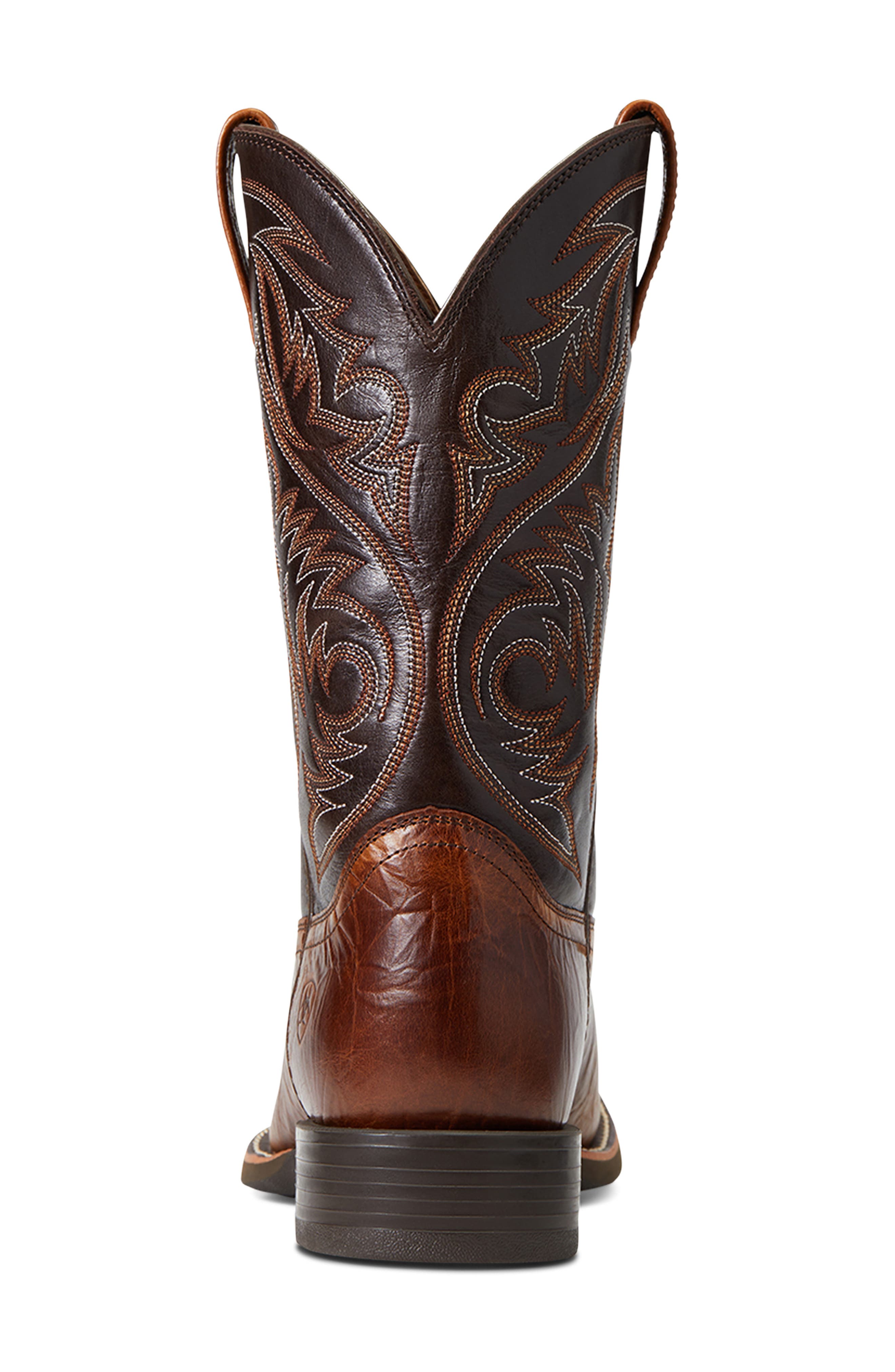Ariat Sport Herdsman Square Toe Cowboy Boot, Alternate, color, Peanut Butter/ Chaga Brown