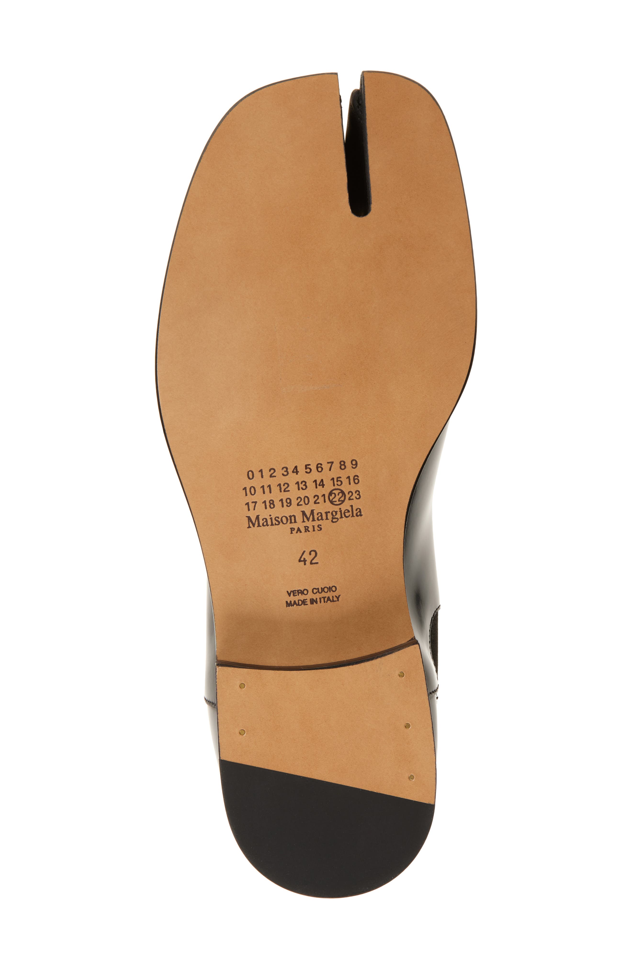 Maison Margiela Tabi Chelsea Boot, Alternate, color, Black