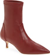 Stuart Weitzman Mara 50 Kitten Heel Bootie