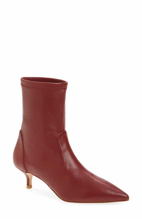 Stuart Weitzman Mara 50 Kitten Heel Bootie
