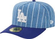 New Era Men's New Era  Blue/Royal Los Angeles Dodgers Parallel A-Frame 59FIFTY Fitted Hat