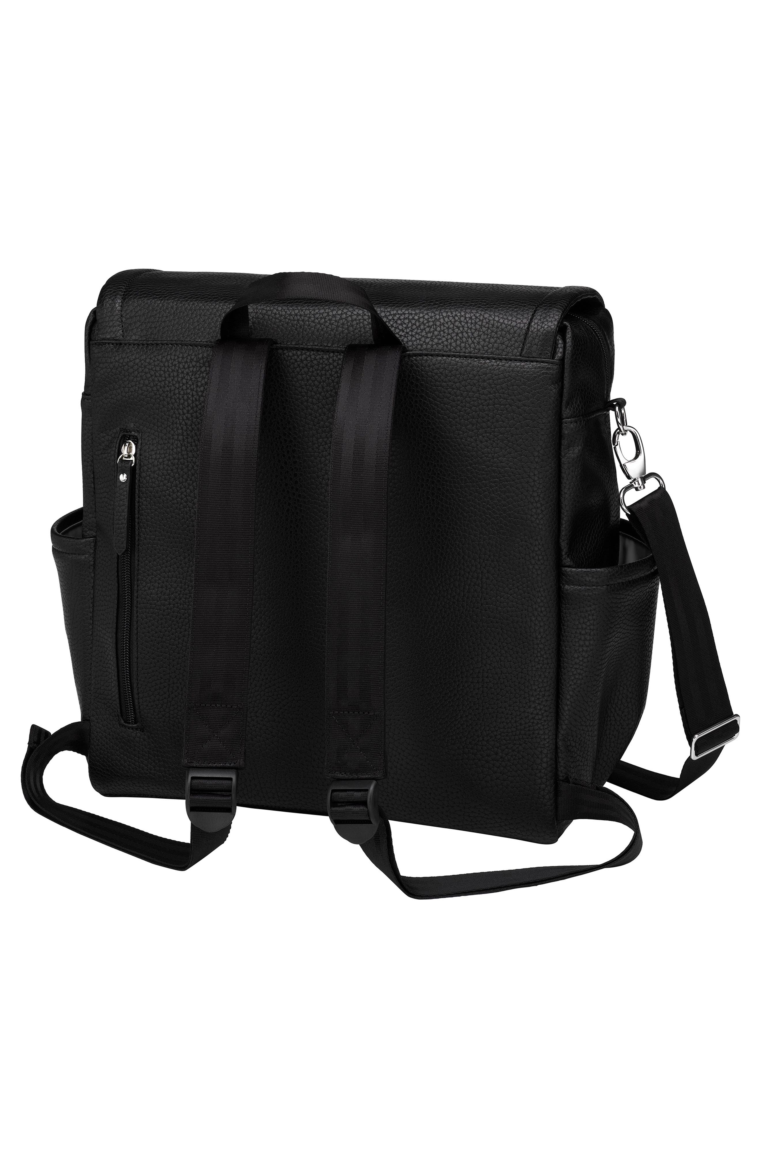 Petunia Pickle Bottom Boxy Backpack Diaper Bag, Alternate, color, Ebony