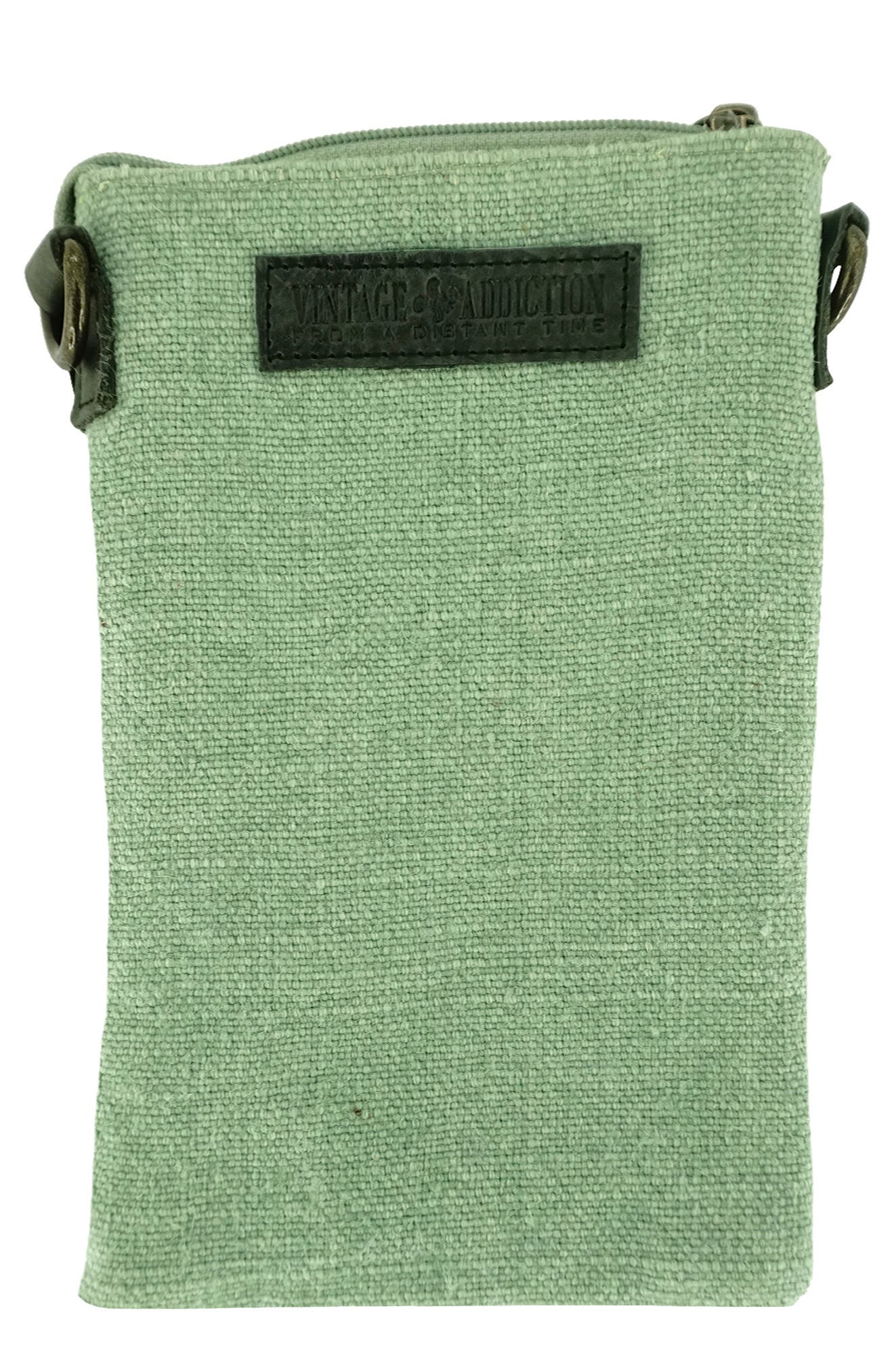 Two-Tone Crossbody Bag, Alternate, color, CHARCOAL/SEA GREEN